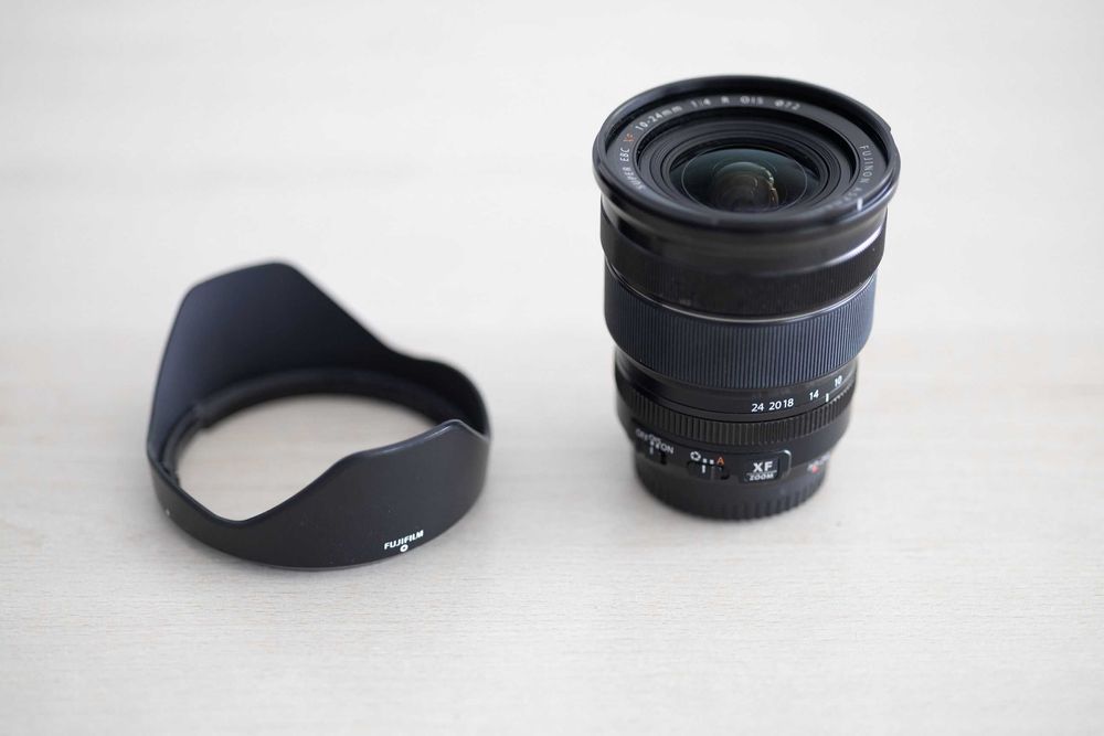Objetiva Fujifilm: 10 - 28mm