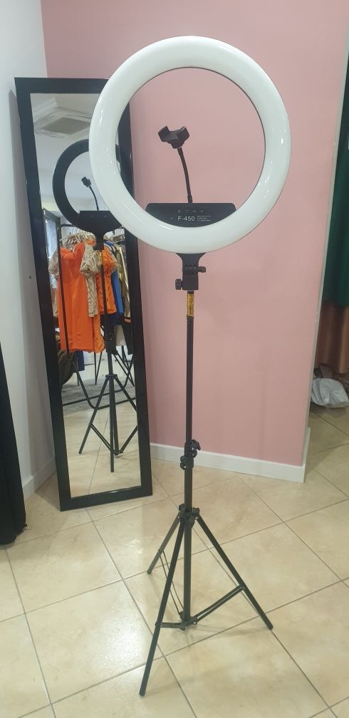 Ring light | anelar de luz com suporte