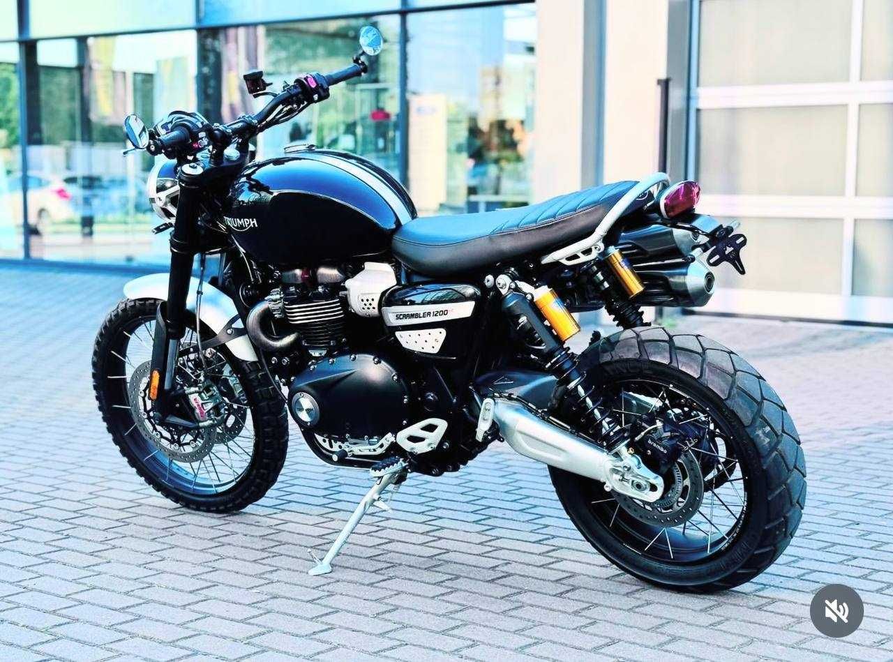 Мотоцикл Triumph Scrambler 1200сс 2019 рік 1836 км