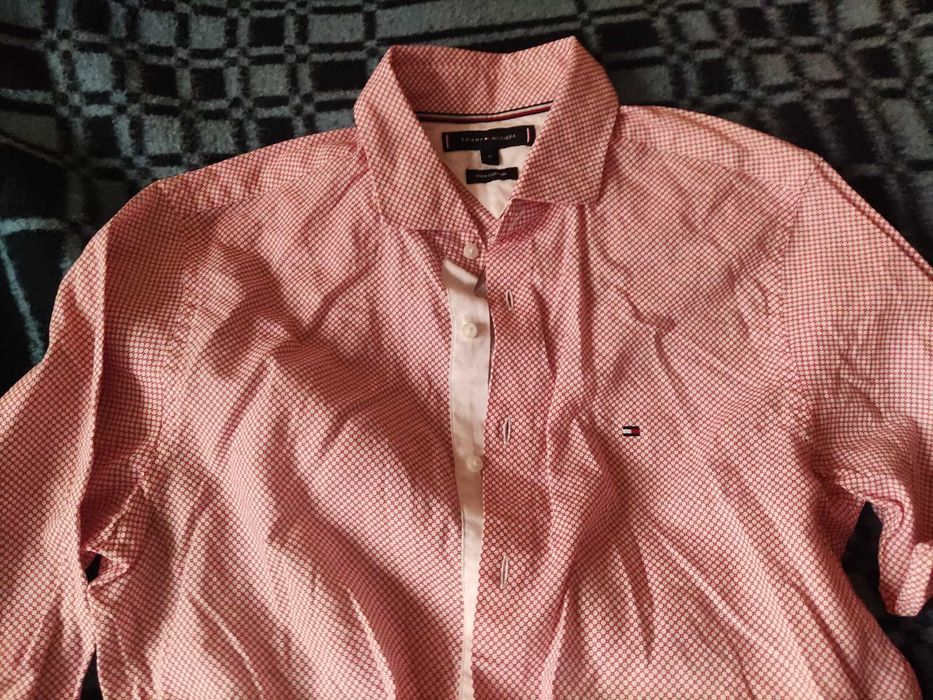 Koszula Tommy Hilfiger rozmiar M różowa