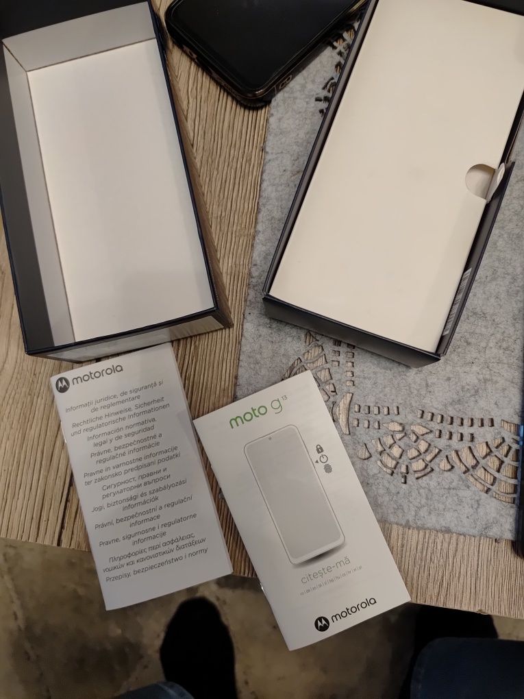 GWARANCJA. Telefon komórkowy smartphone motorola moto g13 4/128 mate