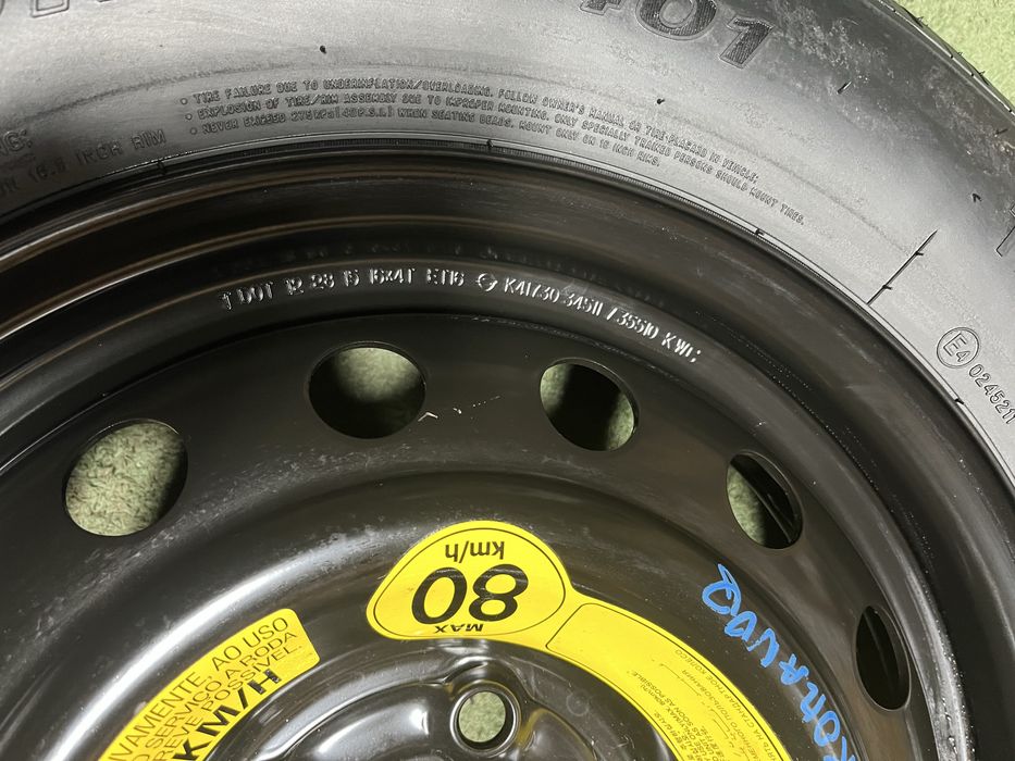 5x112 66,6 SSANGYONG KORANDO kolo dojazdowe 155/90R16 audi mercedes