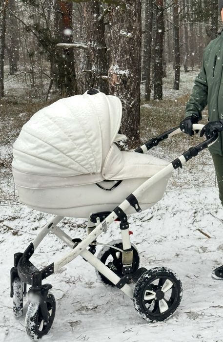 Коляска Adamex, біла