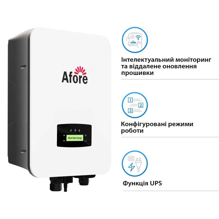 Розпродаж Гібридні Інвертори Deye/Afore 1ф 6кВт