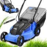 Kosiarka Elektryczna Ogrodowa do Trawy 2000W 30L Mocna Lekka Zawrotna