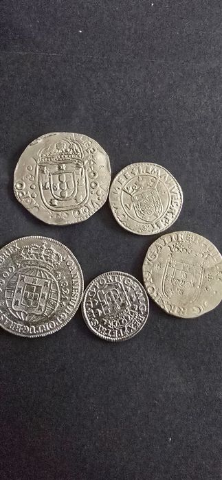 Moedas para colecção. Em prata réplicas