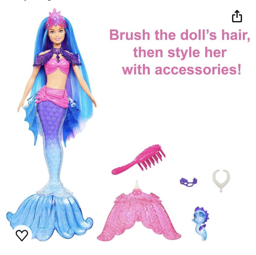 Barbie mermaid барбі русалочка
