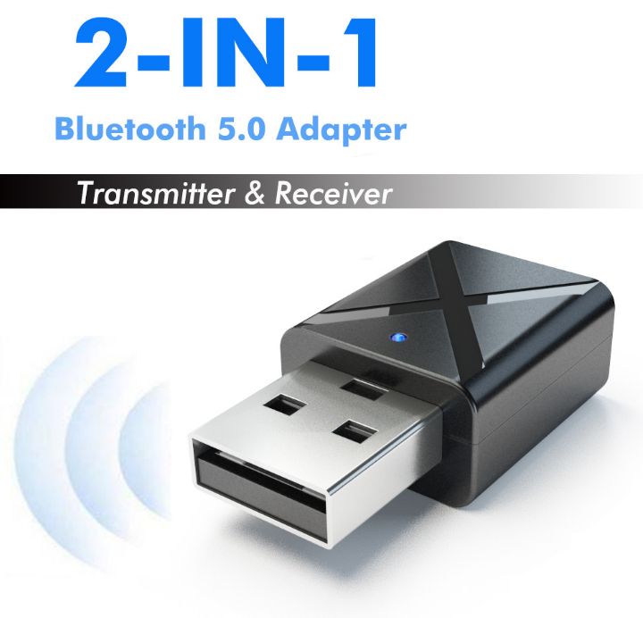 Адаптер Bluetooth 5.0 аудио приемник-передатчик KN320 2в1 блютуз