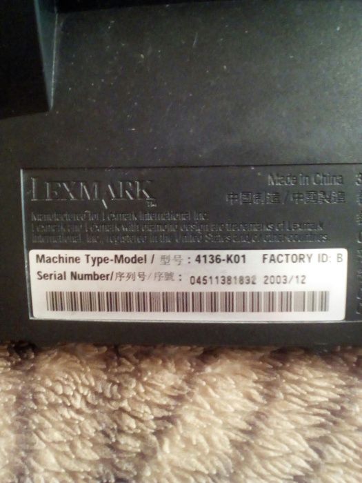 Принтер lexmark z705