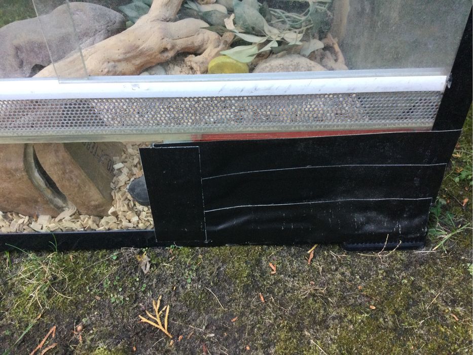 Terrarium okazja weekendowa z częściowy wyposażeniem jak na zdjęciach