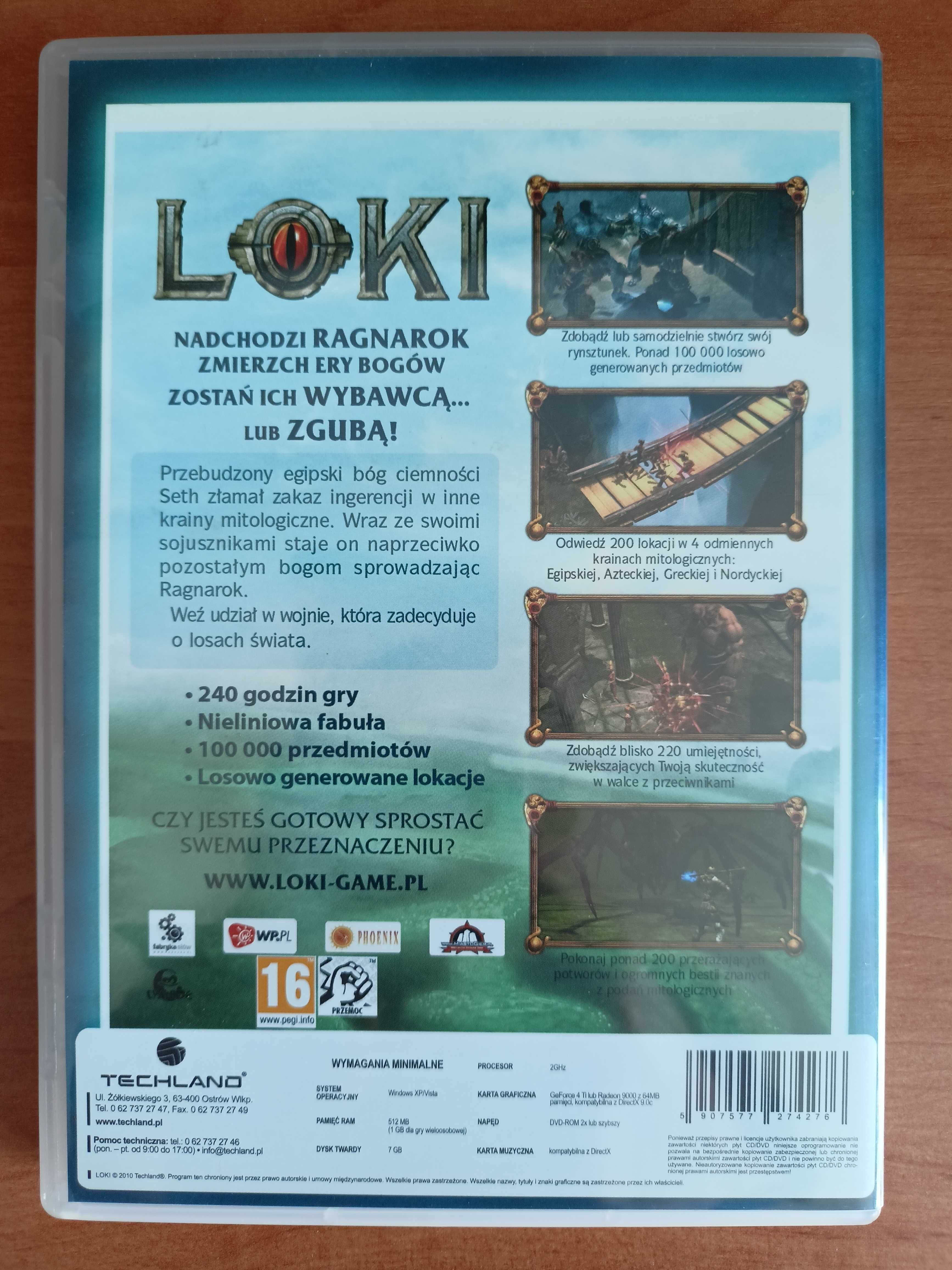 Loki PC DVD Gry dla Ciebie Techland