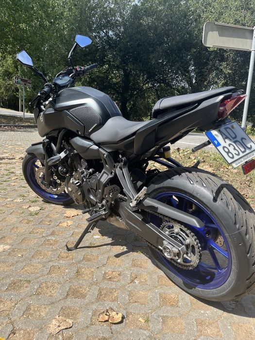 Yamaha MT 07 55kw AKRAPOVIČ
