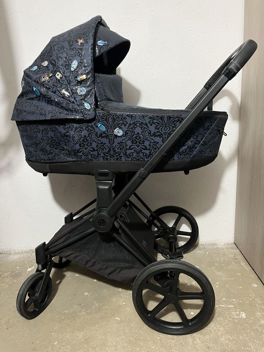 Wózek głęboki cybex priam 2.0/4.0 jewels of nature black matt