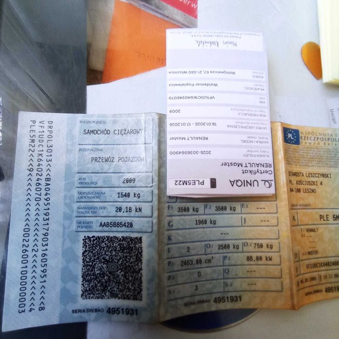 Renault Master plandeka