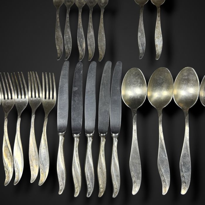 Komplet sztućców platerowanych Hefra wzór Amerykański b5/11106