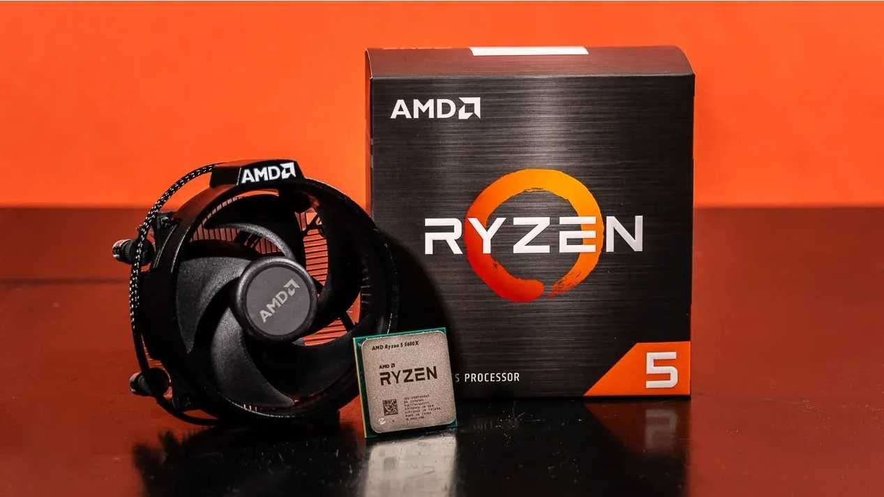 Процесор AMD Ryzen 5600x + кулер. Gold Version.