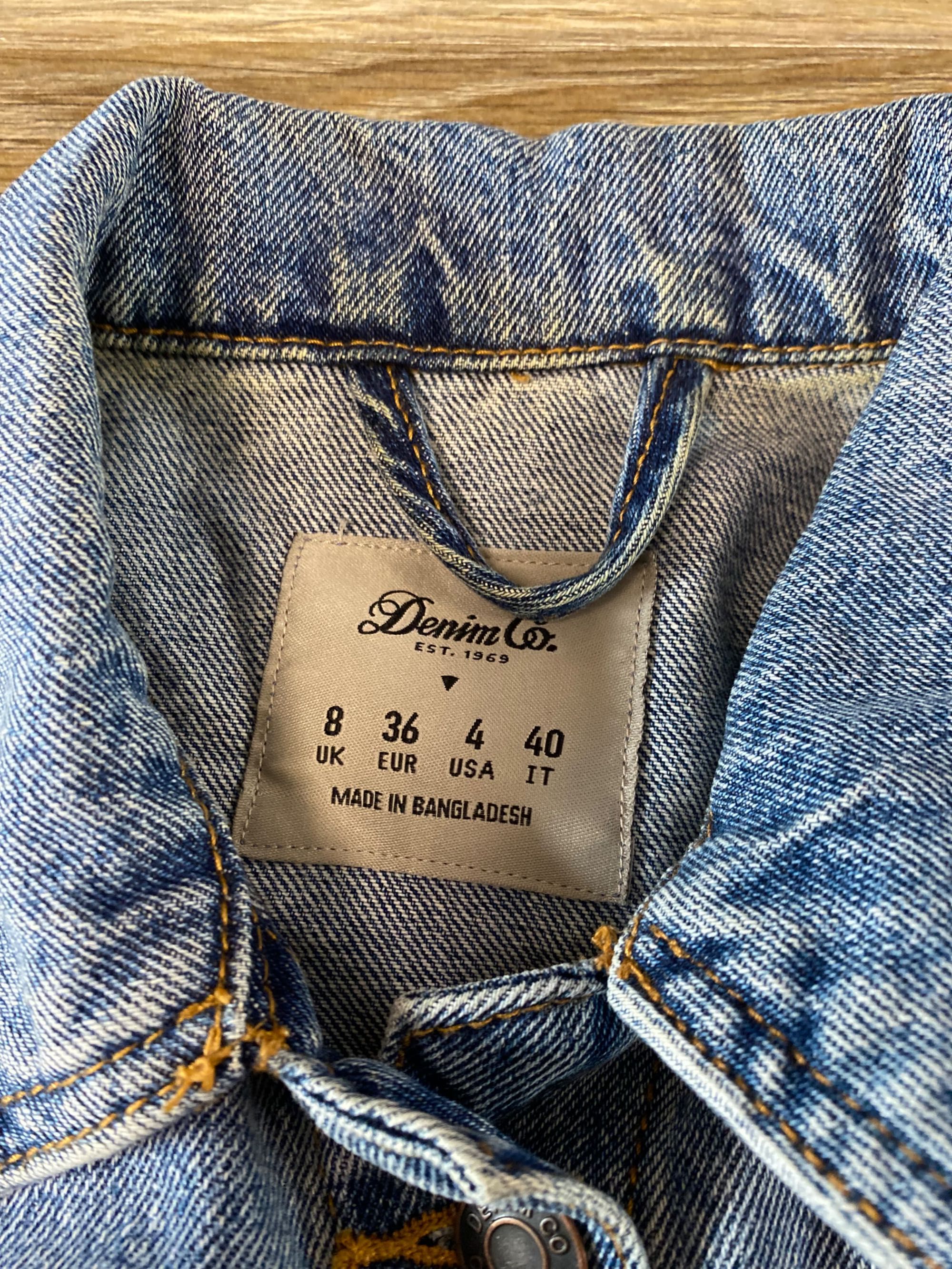 Жіноча джинсова куртка, джинсовка Denim Co весна