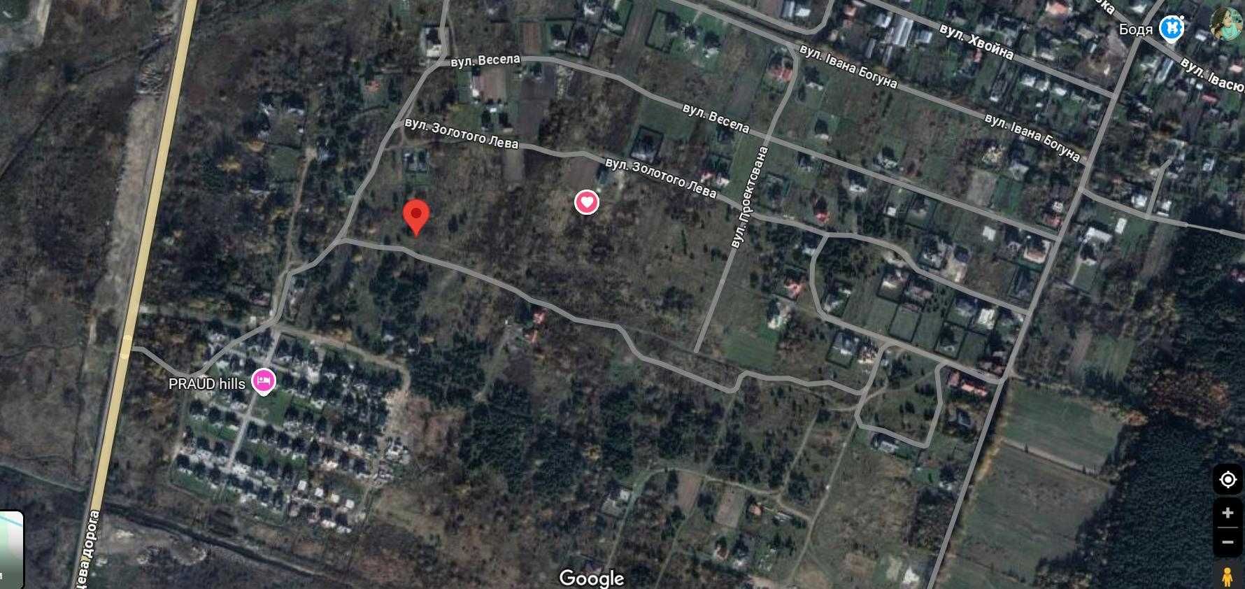 Продаж ділянки в Бірках, в районі котеджного містечка Praud Hills