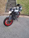 Yamaha MT125 Cinzenta Vermelha de 2019