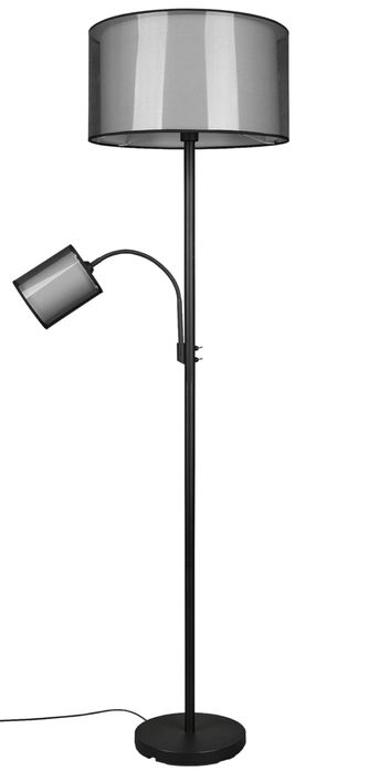 Lampa stołowa, lampka stojąca czarna Trio RIO