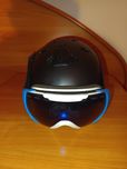 Kask plus gogle .