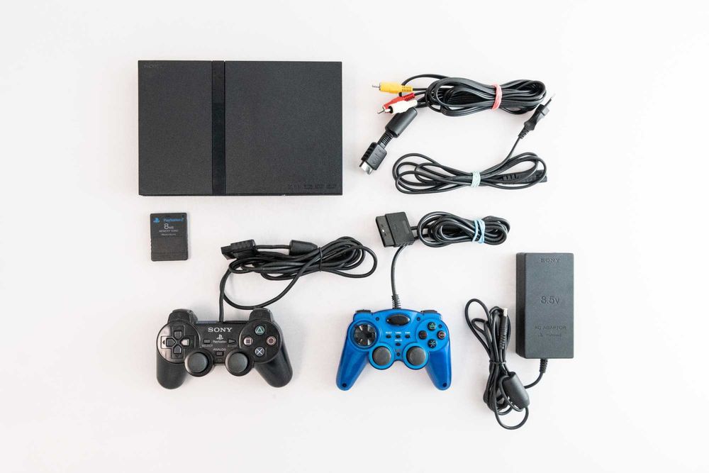 Konsola Playstation 2 PS2 SLIM SCPH-77004 | komplet