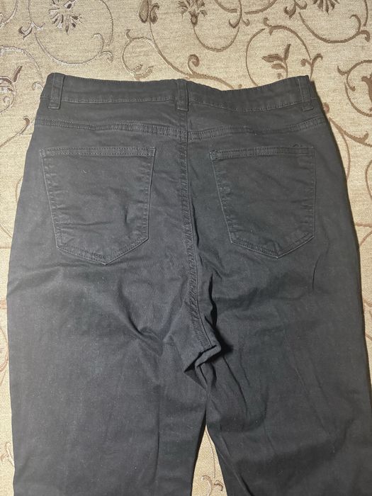 Джинси штани кльош чорні довгі