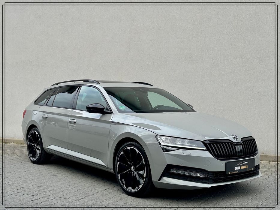 Skoda Superb 200KM 4X4 Sportline matrix virtual panorama webasto kamera FV23%
