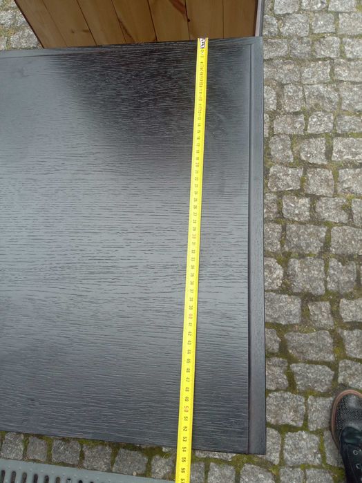 Zestaw mebli szafka RTV i witryna drewniane