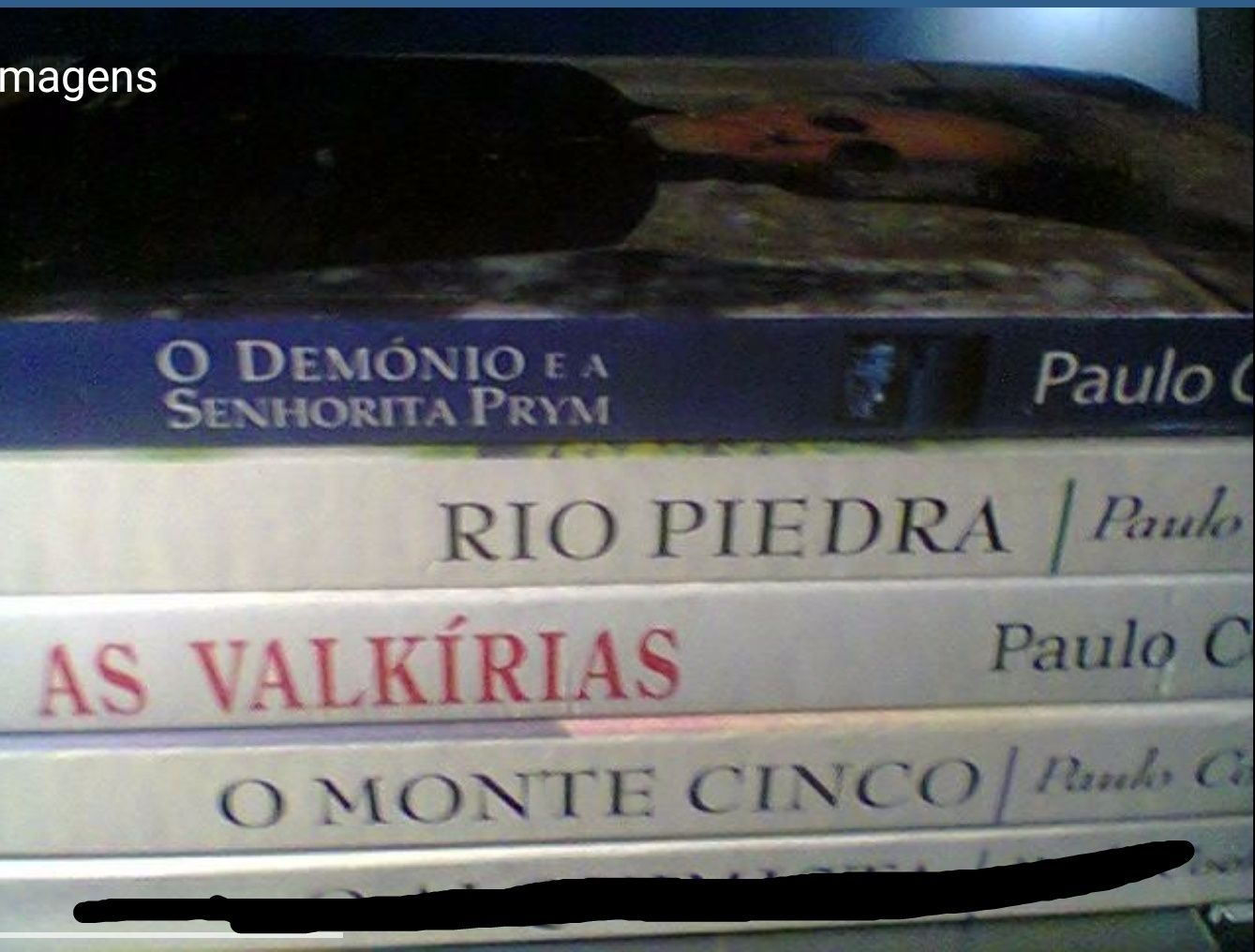 Paulo Coelho: 4 livros em bom estado