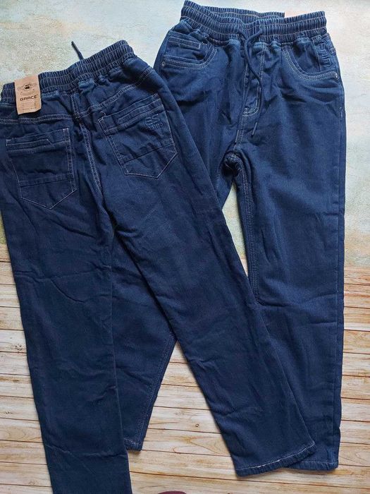 Джинси для хлопчиків підлітків на флісі 146 152 158 164 170 176 grace