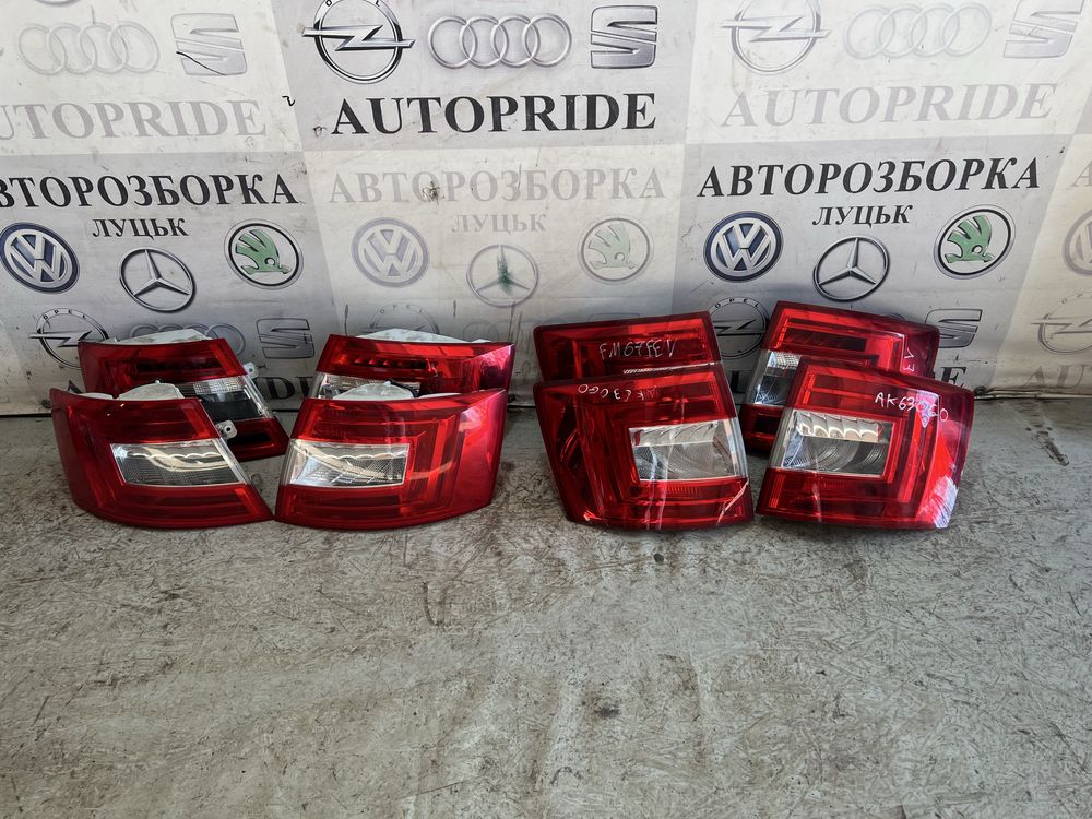 Задній стоп ліхтар фонарь шкода октавія а7 skoda oktavia a7 октавіа а7