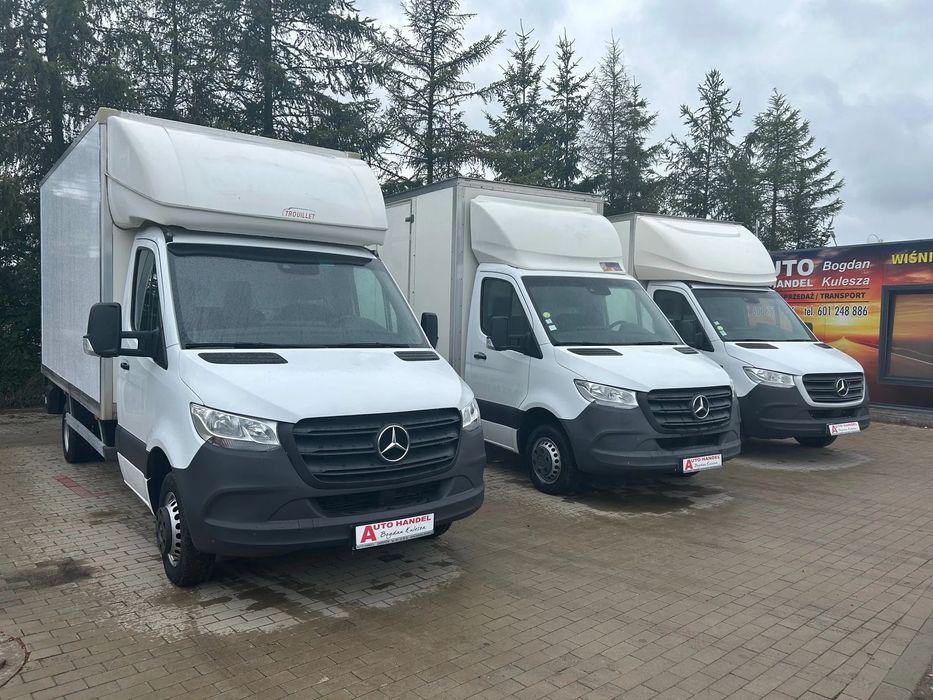 Mercedes-Benz Sprinter 514 kontener+winda