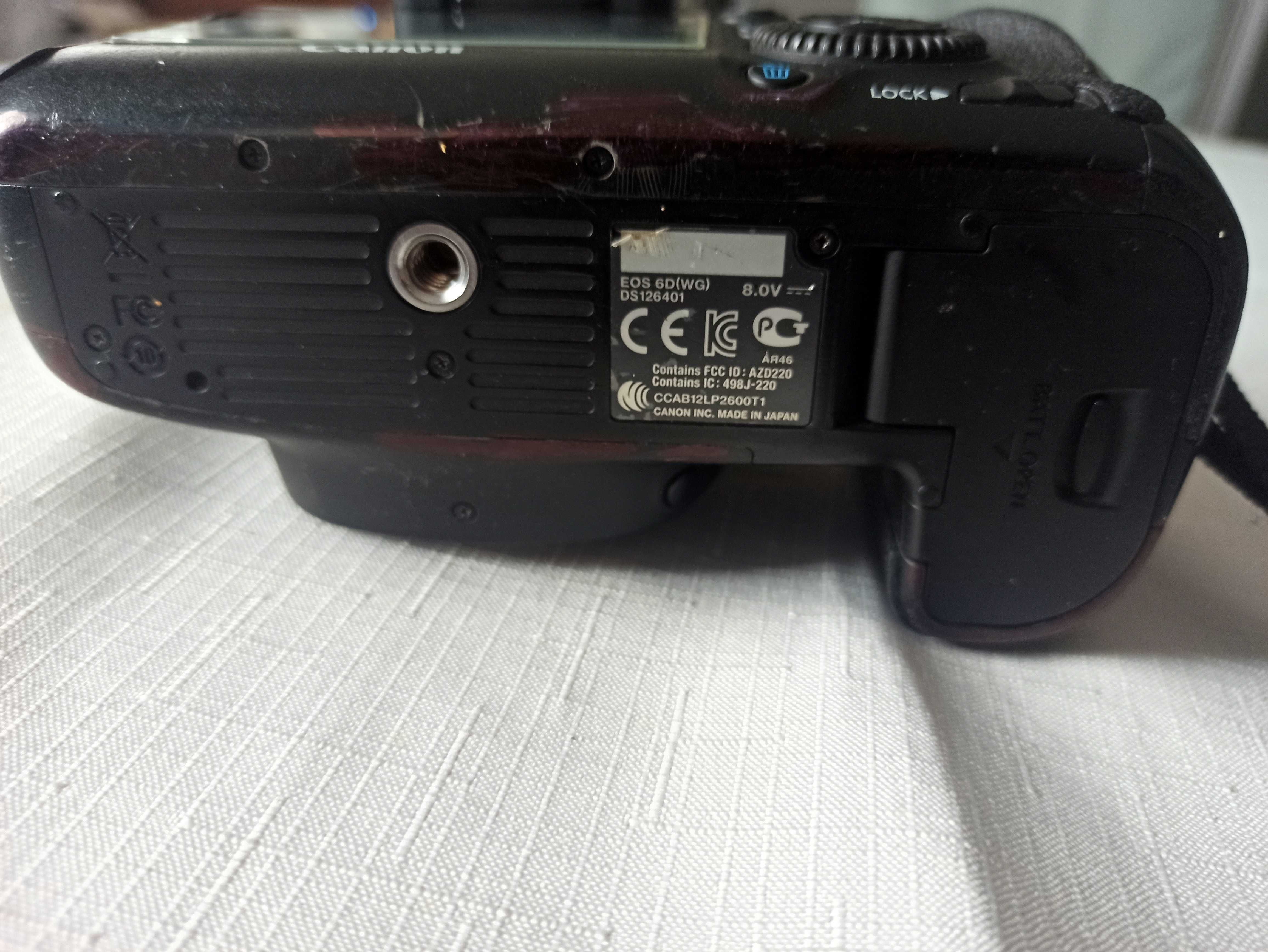 Pełnoklatkowy Aparat Canon 6D