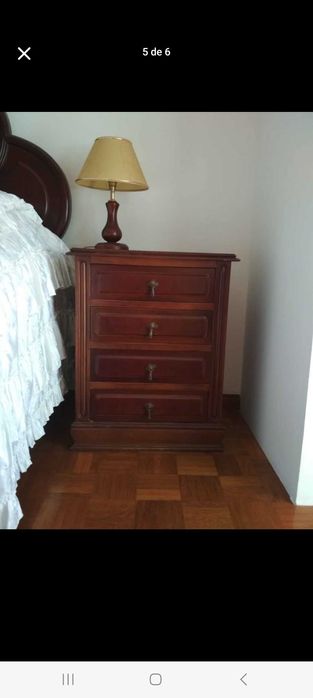 Quarto completo em Mogno