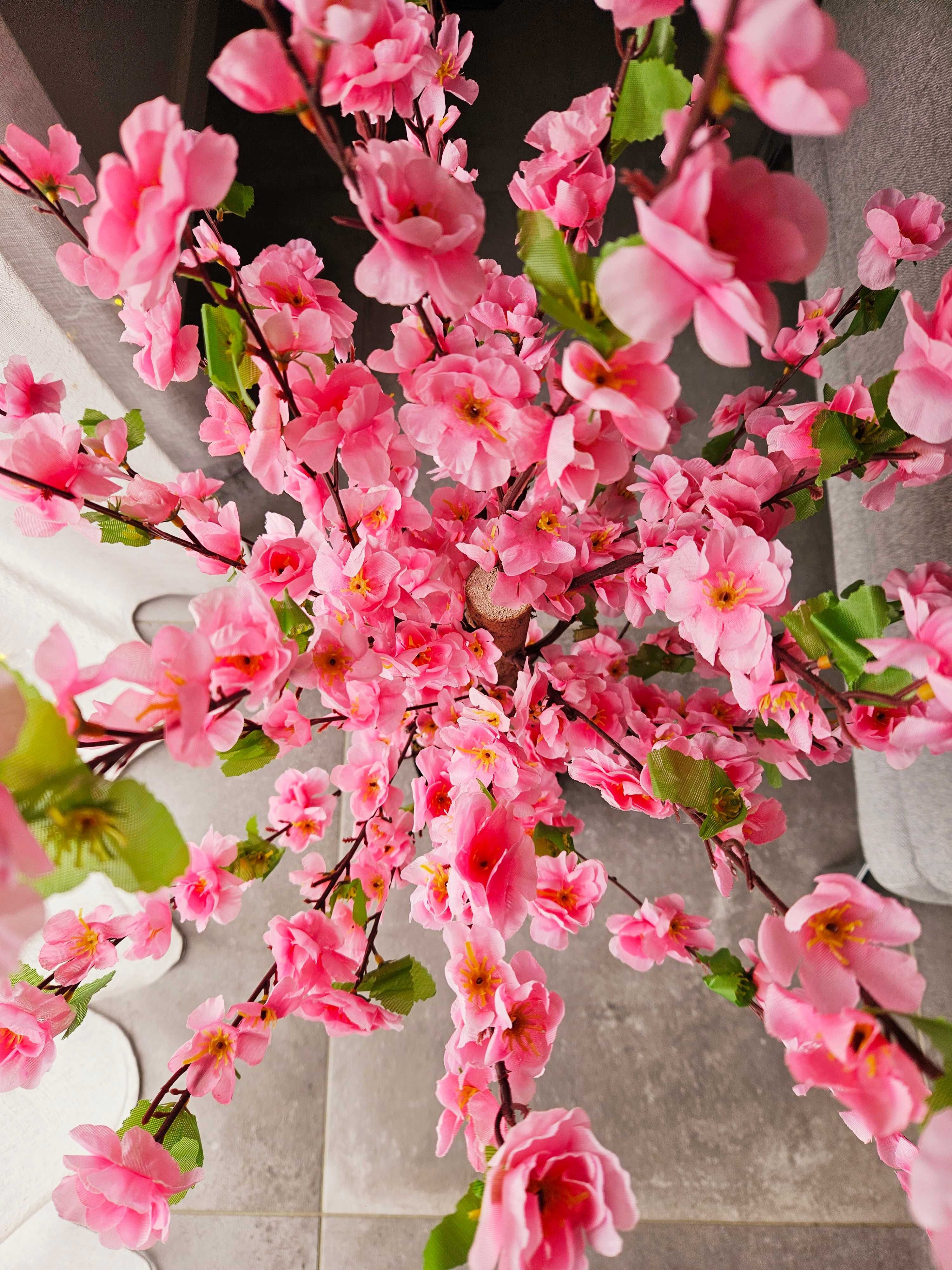 Sztuczne drzewo wiśnia kwiat ozdoba cherry blossom 100cm