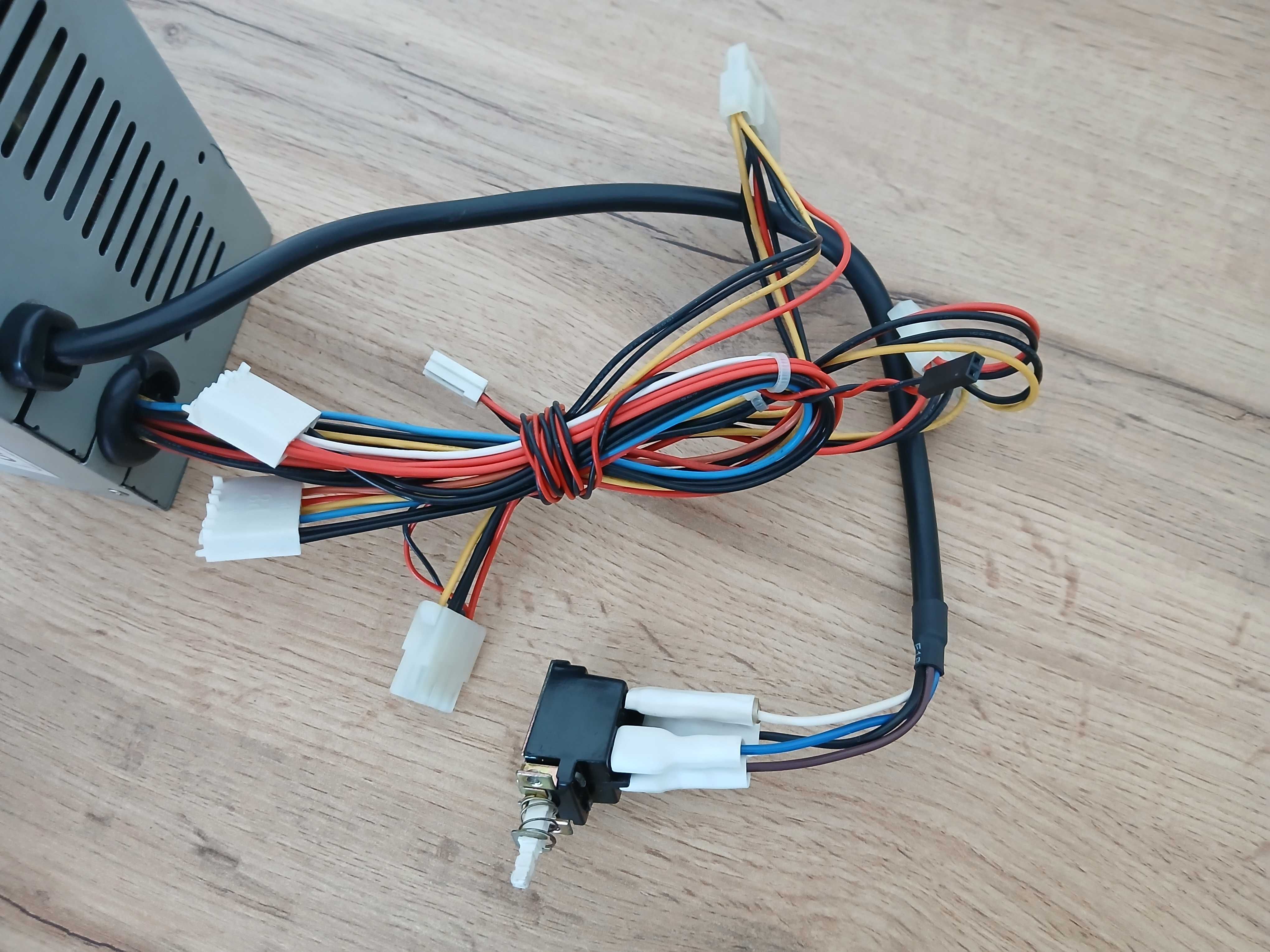 Zasilacz AT 250W 3xMolex 1xFDD 5V Włącznik - SPRAWNY - PO PRZEGLĄDZIE