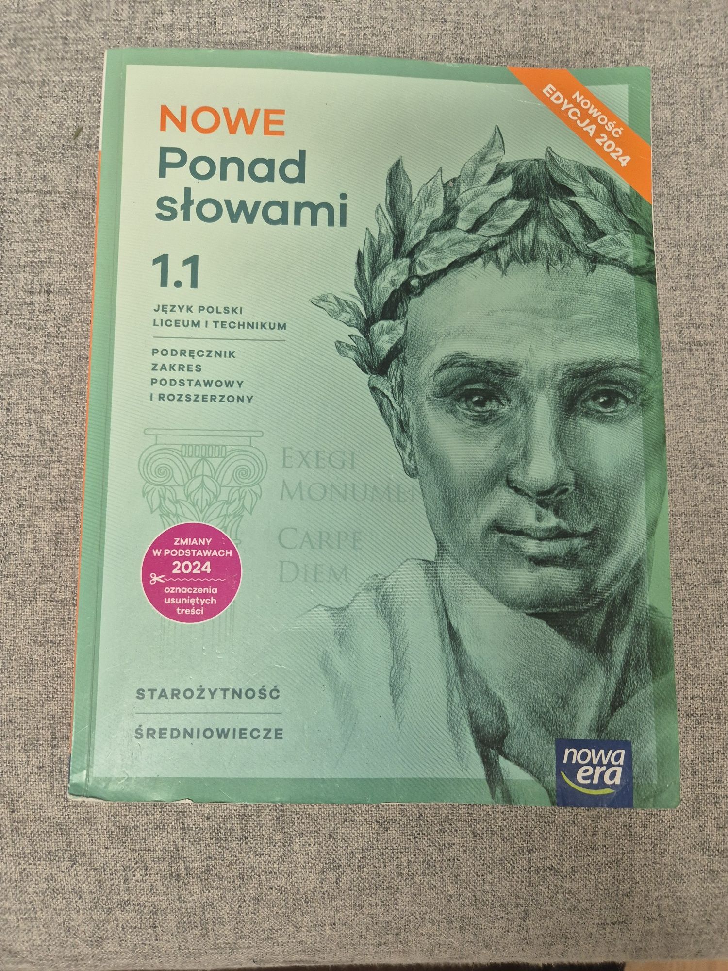 NOWE edycja Nowe ponad słowami podręcznik do j. Polskiego Klasa 1 Lice