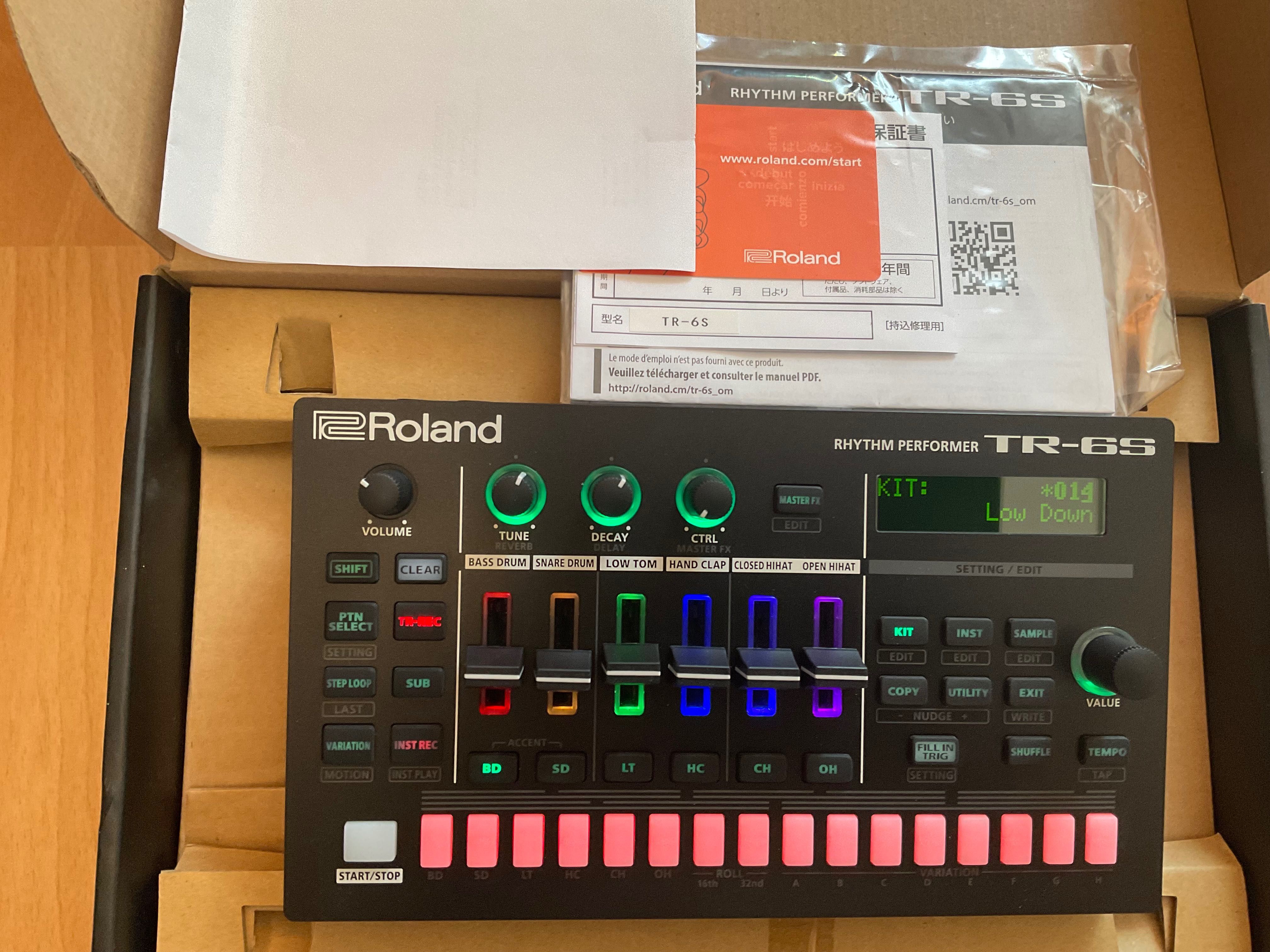 Roland TR-6S Automat perkusyjny na gwarancji