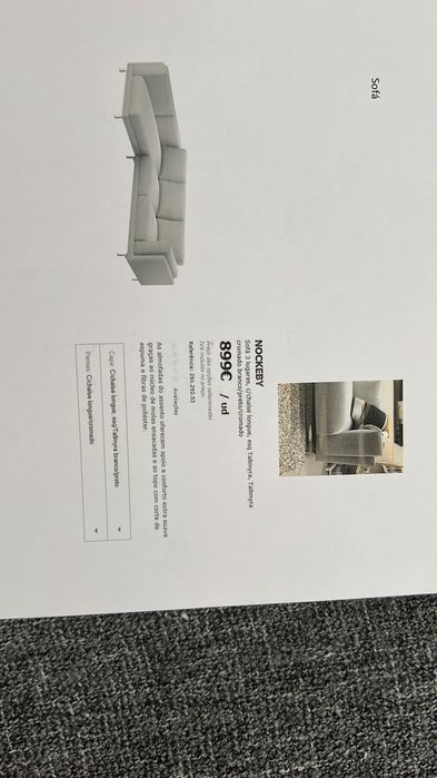 Sofá Chaise longue (muito bom estado)