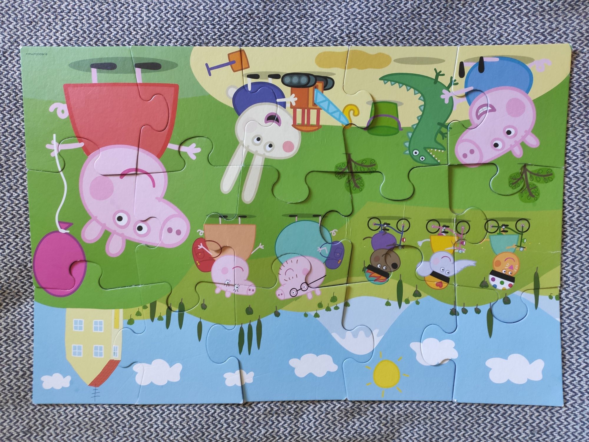 Puzzle Maxi Peppa Pig Świnka 15 el 2+