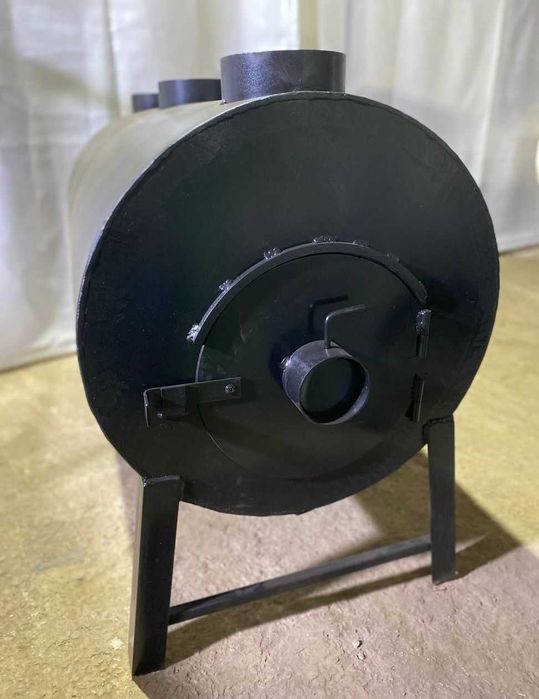 • 560 м2! 6 мм! Печь Буржуйка Теплогенератор Булерьян (Булер'ян)