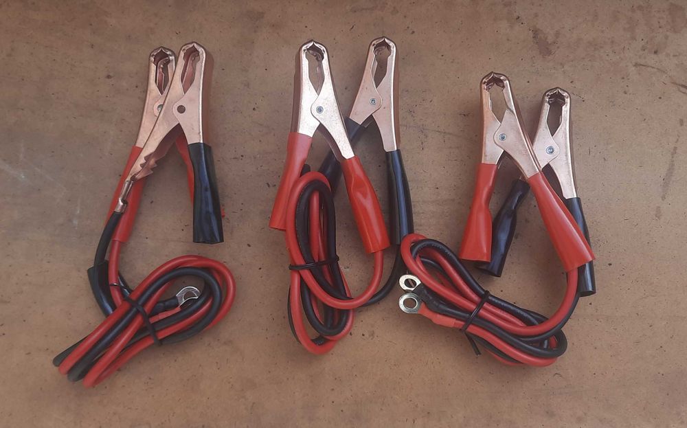 Затискачі з кабелем, крокодили