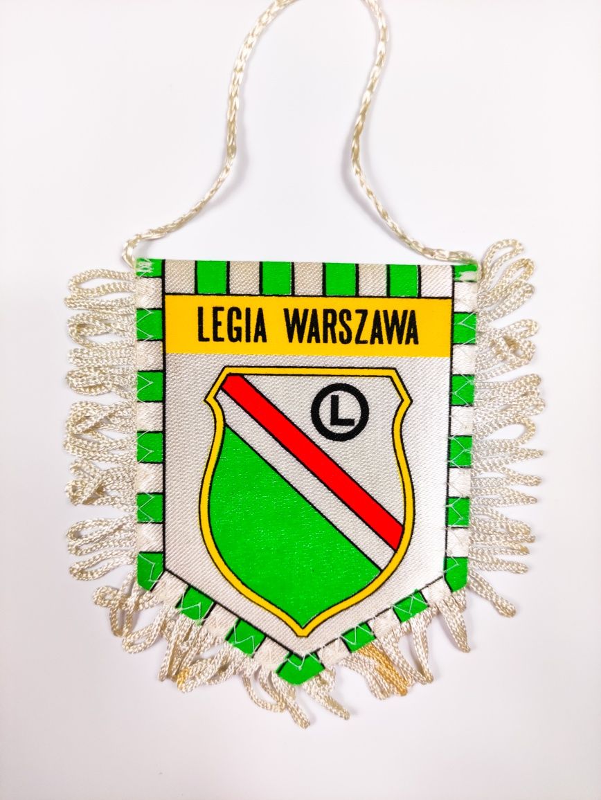 Proporczyk Legia Warszawa Warsaw L Cwks Flaga Legii Deyna Brychczy WWA