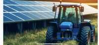 Wykaszanie koszenie traw na farmach fotowoltaicznych, mycie paneli PV