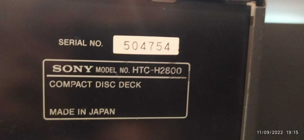 Aparelhagem de Som Sony STR-H2800