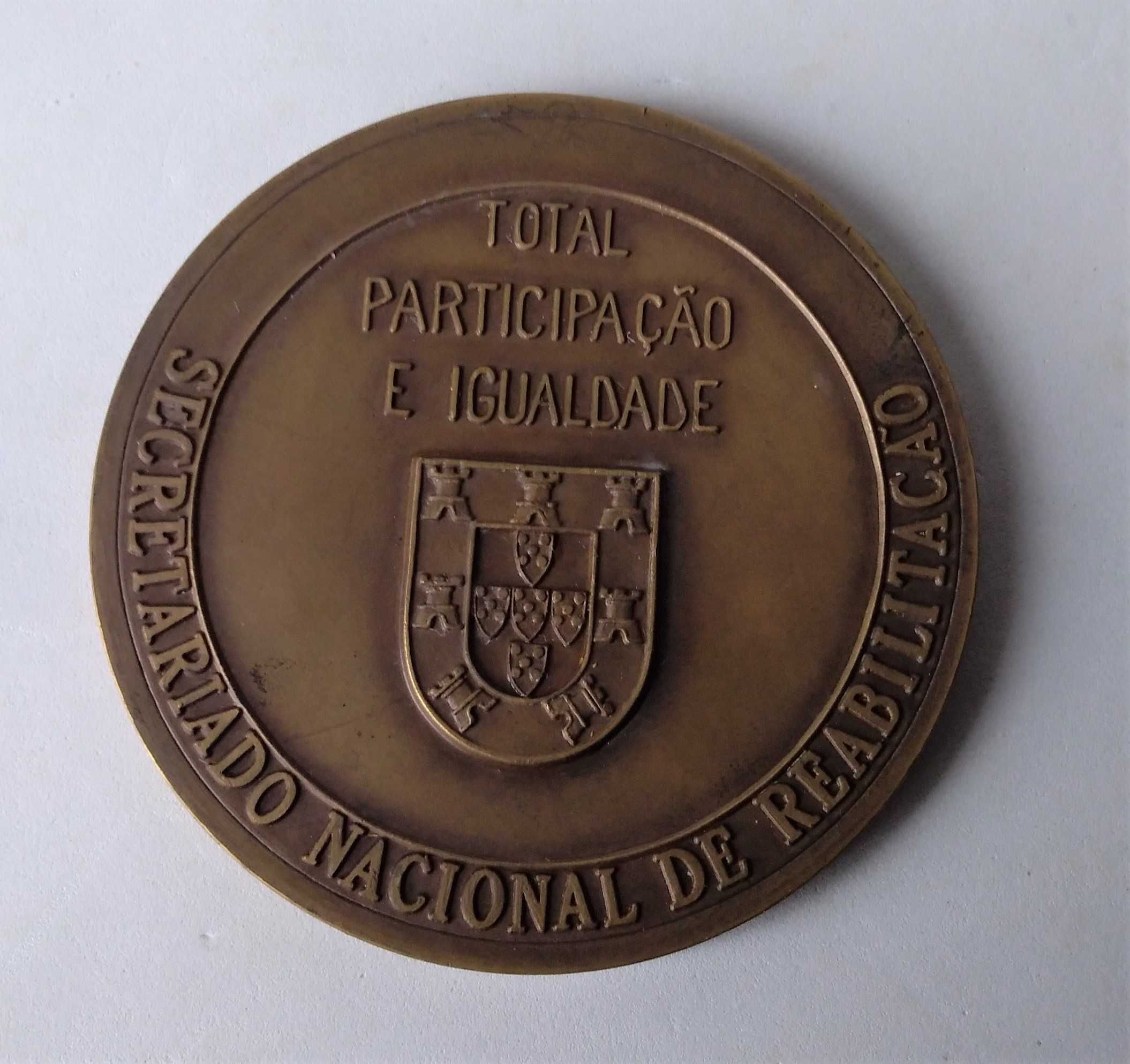 Medalha do Sec. Nacional de Reabilitação, Ano Int. do Deficiente 1981