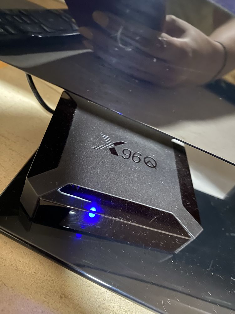 TV Box Android X96Q 4K, Netflix, YouTube - caixa original e acessorios
