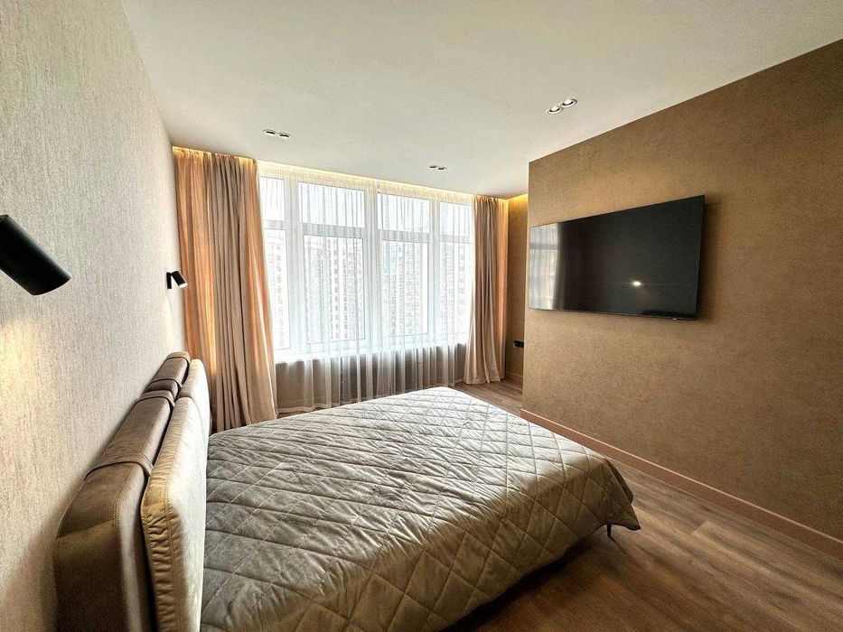 Аркадия, ЖК 42 Жемчужина, 3комн квартира + кухня-гостиная