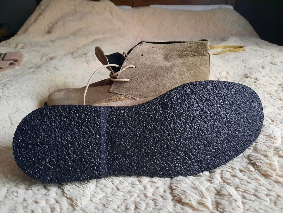 Buty zamszowe męskie